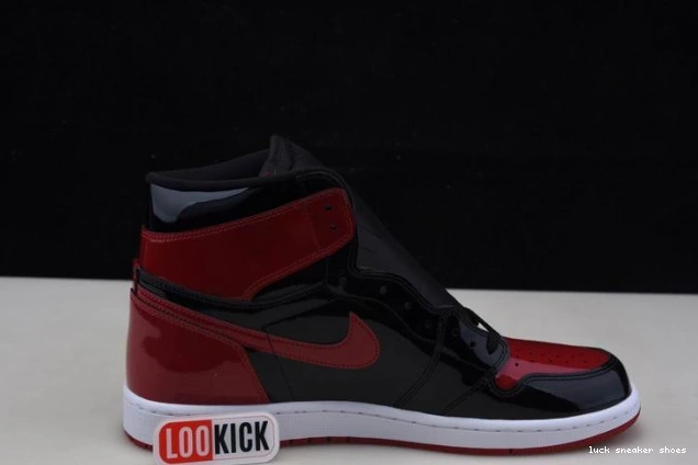 Rep LUCY 1 Patent Bred Jordan High Air OG 555088-063 0707